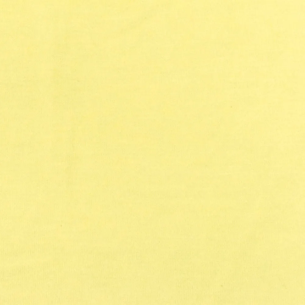 Baby Yellow Solid Stretch Spandex Bamboo Jersey Knit Fabric