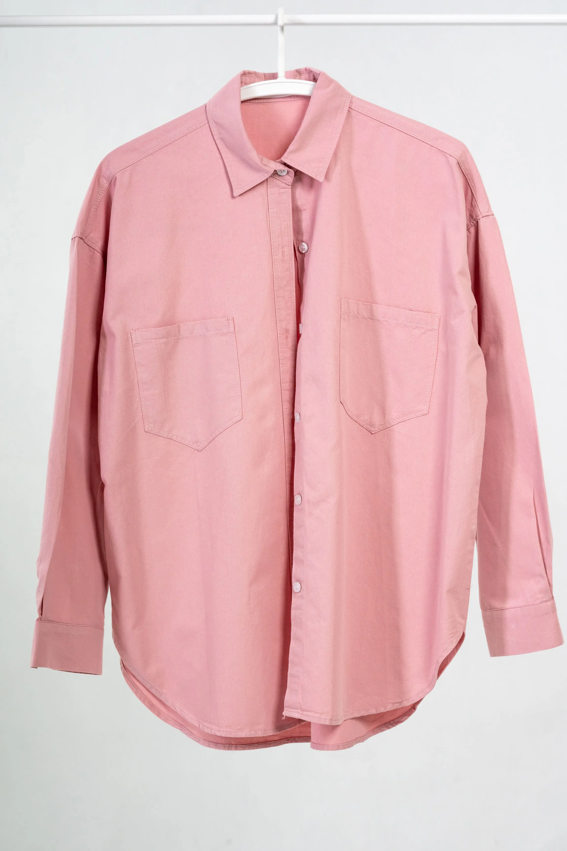 Basic Overshirt With Pockets