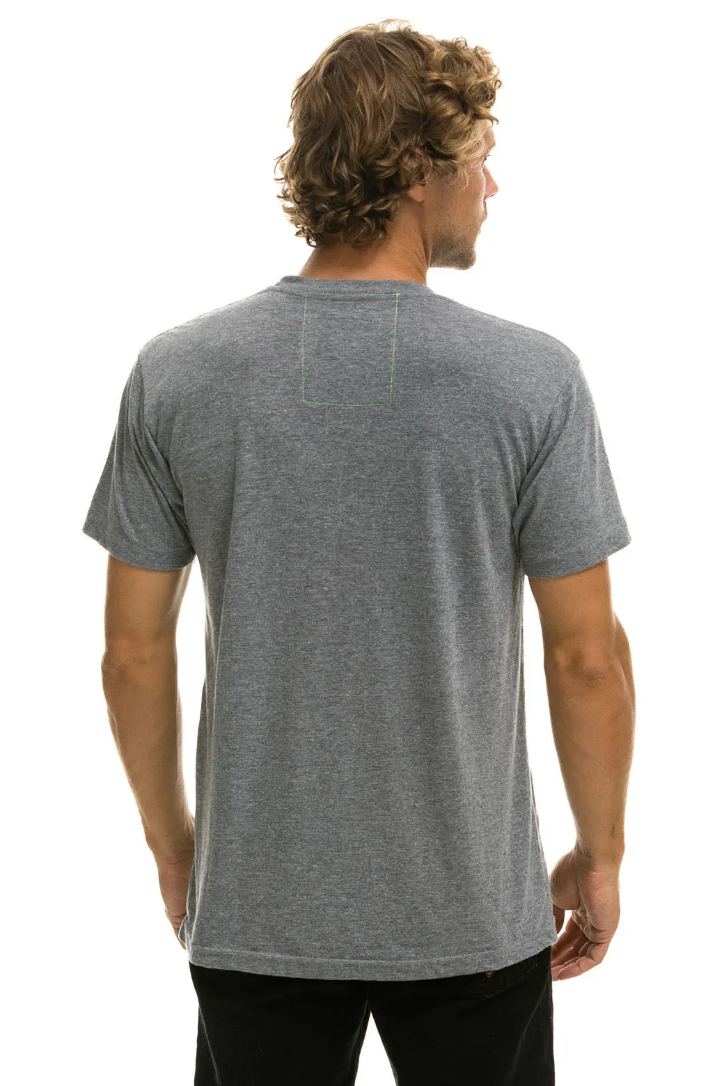 BASIC TEE - HEATHER GREY