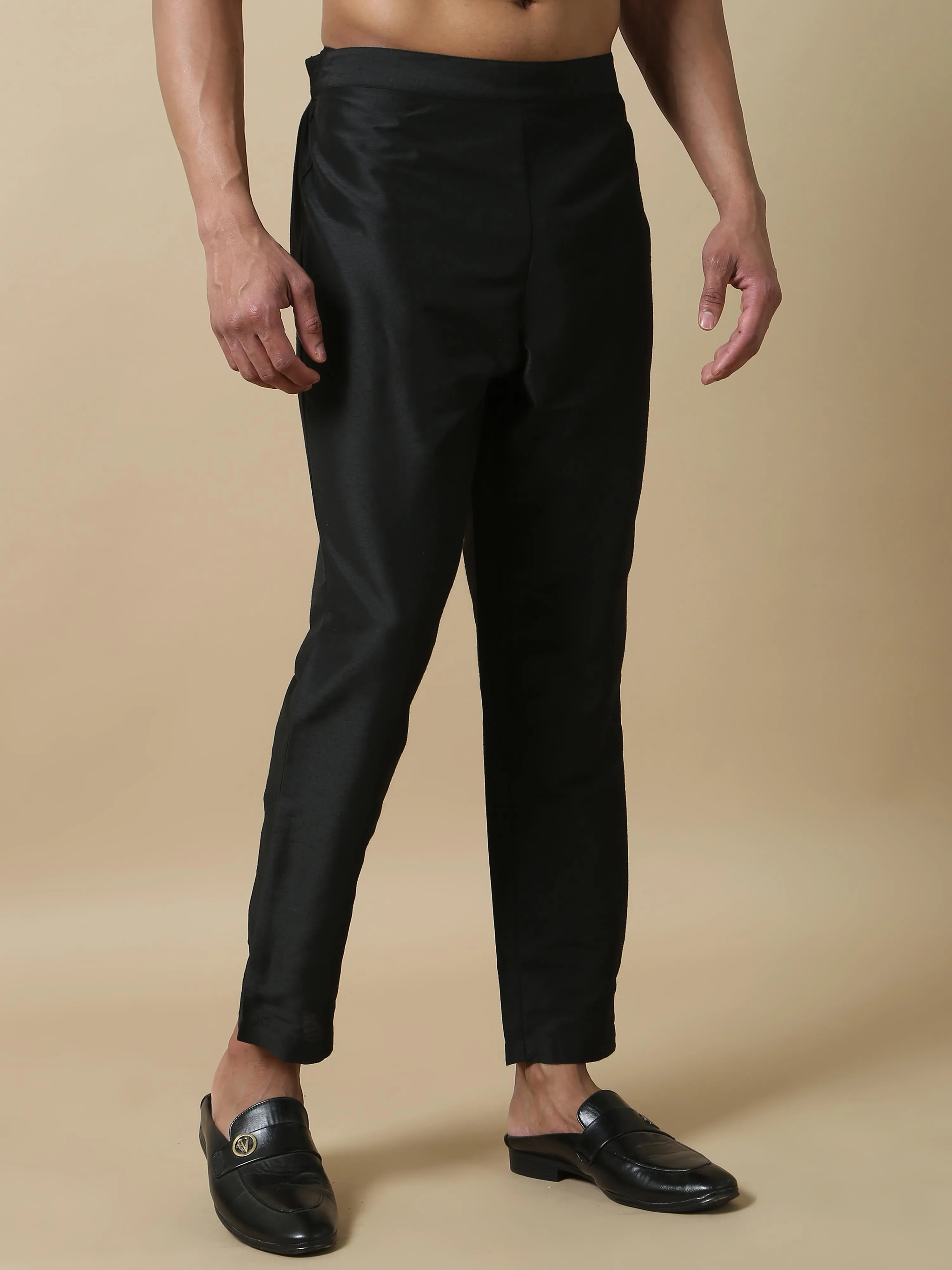 Black Kurta Pants