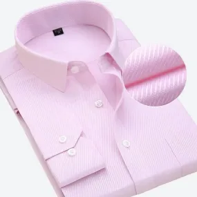 Classic Long-Sleeve Dress Shirts