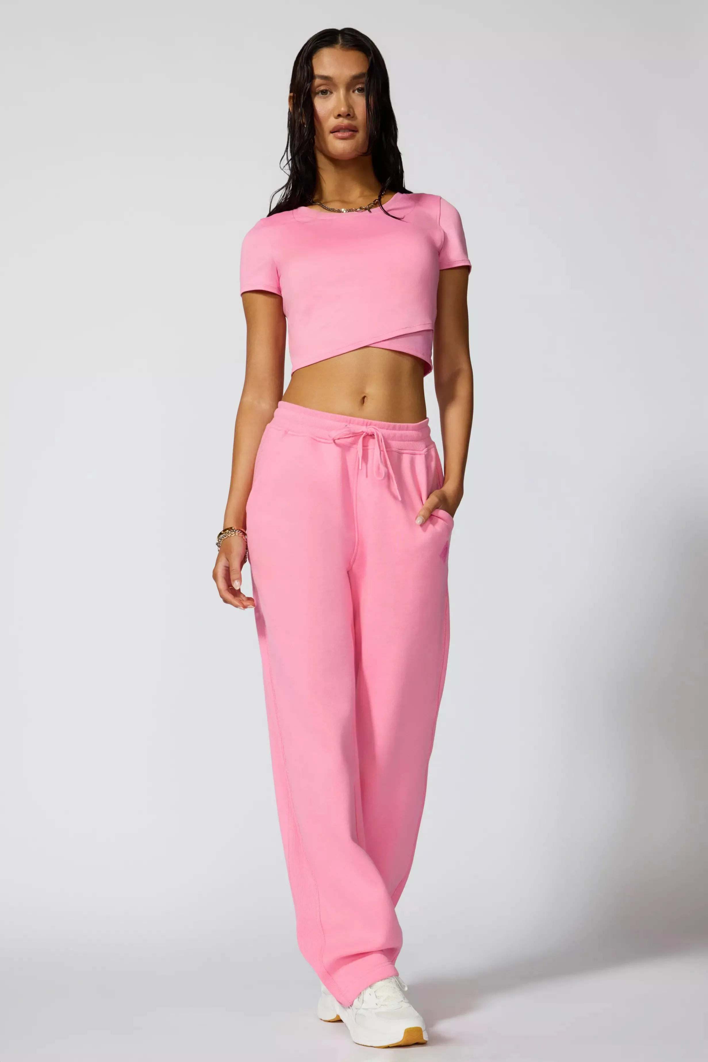 Comfort Fleece Sweatpant - Sachet Pink