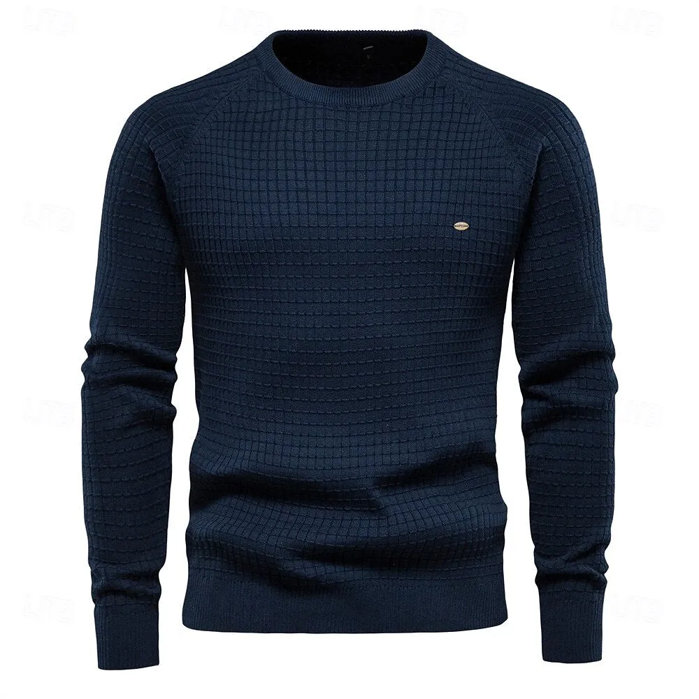 Crew Neck Knitwear Jumper Sweater