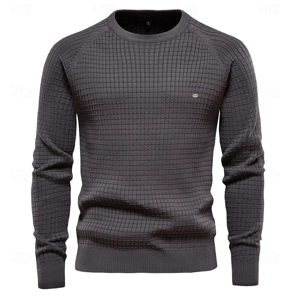 Crew Neck Knitwear Jumper Sweater