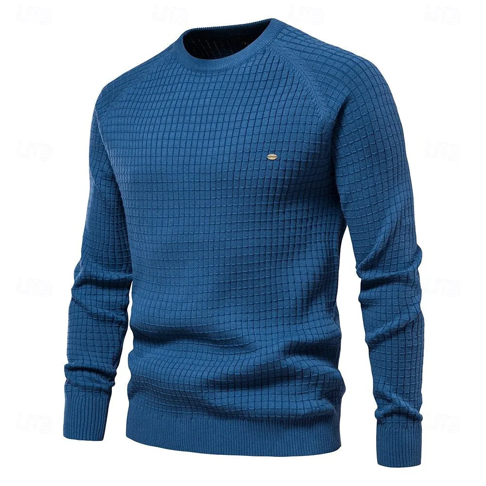 Crew Neck Knitwear Jumper Sweater