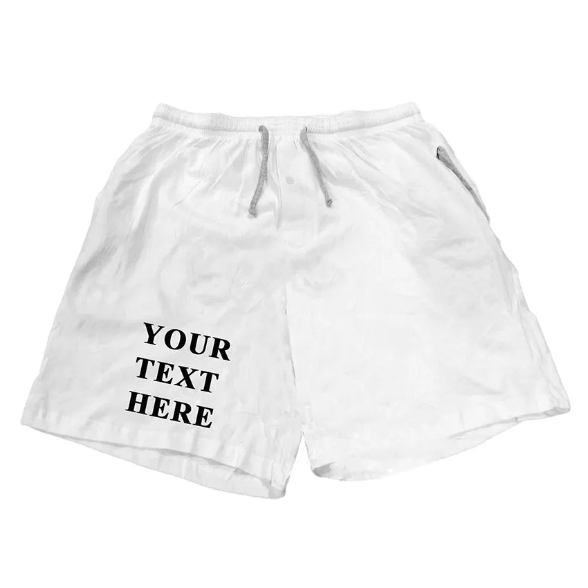 Custom Personalized Lounge Shorts