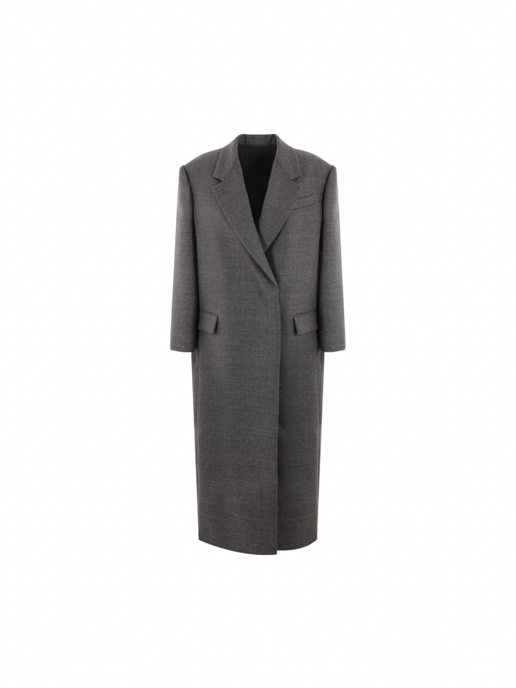 Double-Breasted Coat Wool Outerwear