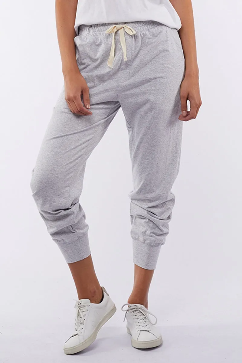 Elm - Wash Out Pant - Grey Marle