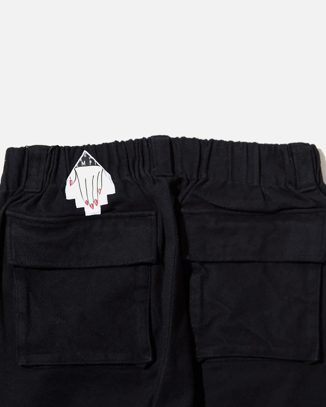 Flannel Comfort Pants - Black