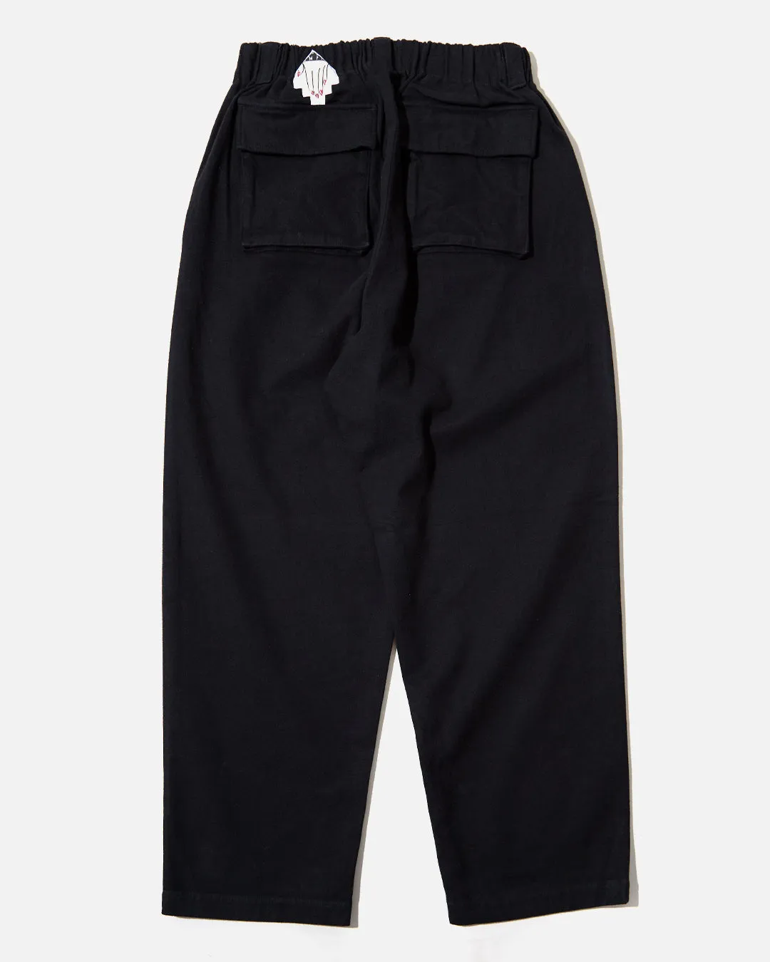 Flannel Comfort Pants - Black