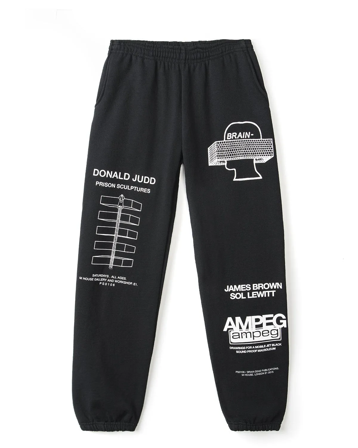 Frieze Los Angeles Prison Sculpture Sweat Pants - Black