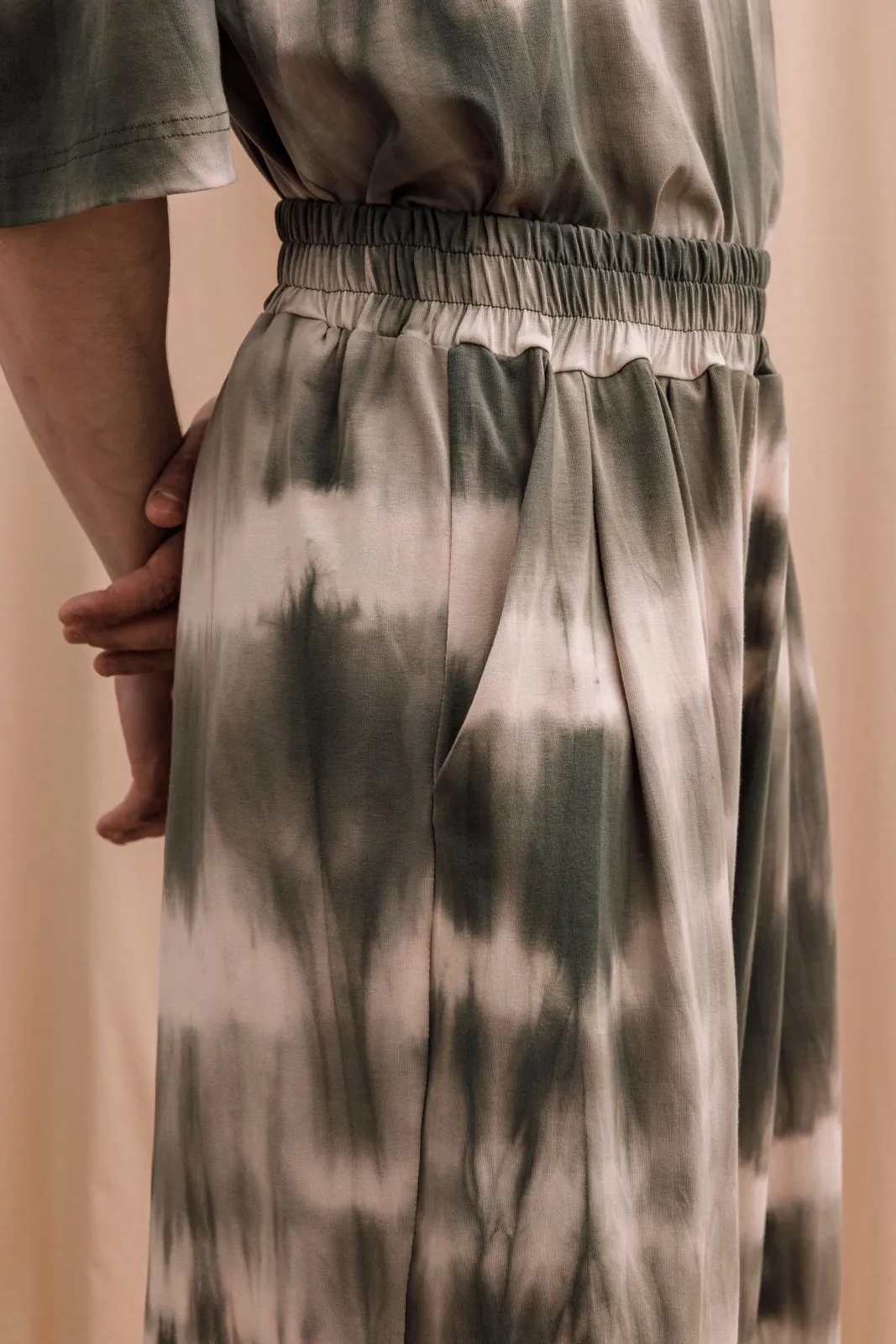 Gado Pants Tie-Dye Khaki