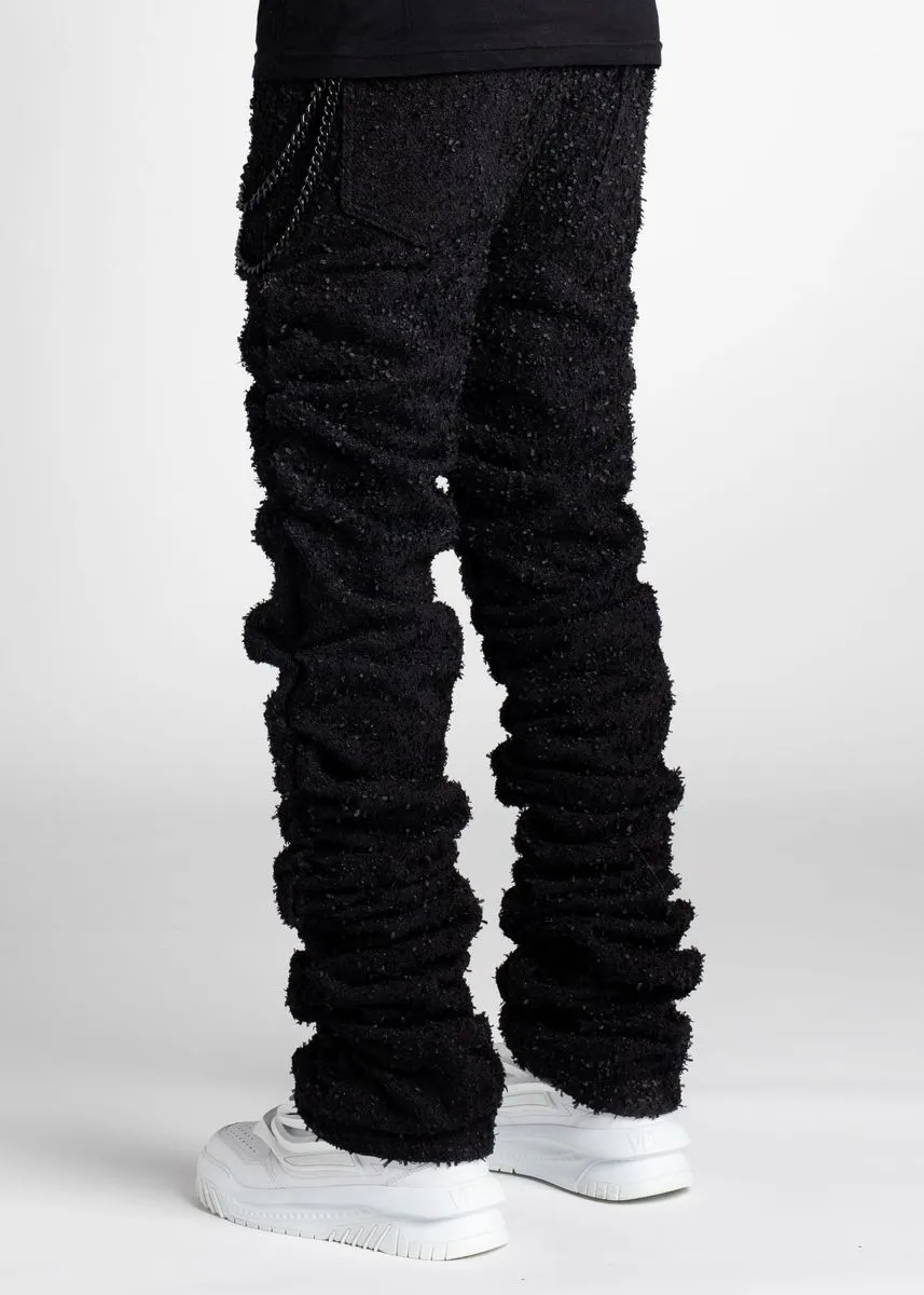 GUAPI All Black Super Stacked Denim (Black)