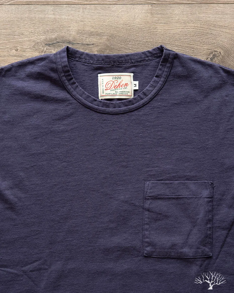 Heavy Duty Pocket Tee - Navy