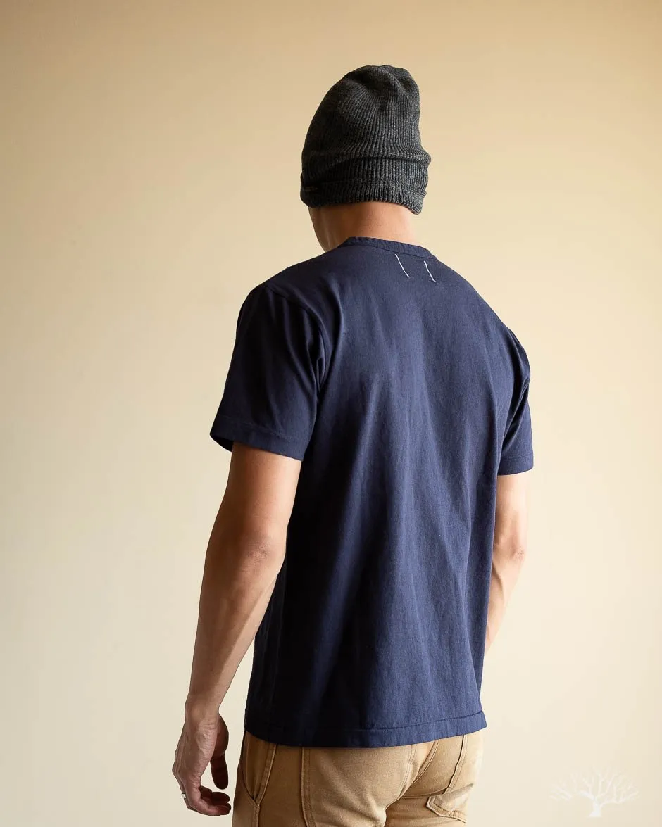 Heavy Duty Pocket Tee - Navy