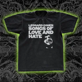 Leonard Cohen Songs Of Love And Hate Classic Tee