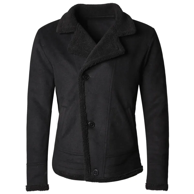 Men's Short Double Breasted Jacket