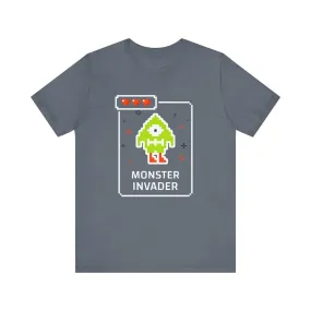 Retro Gaming Monster Invader T Shirt