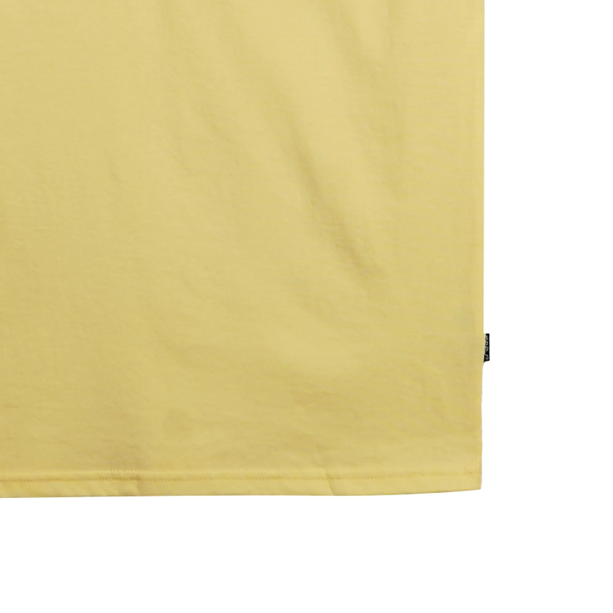 RRJ Men's Basic Tees Semibody Fitting CVC Jersey Fabric 162846-U (Light Yellow)