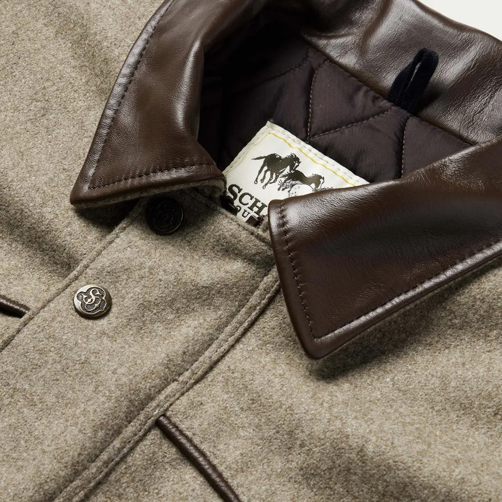 Schaefer Cattle King Wool Coat - Taupe