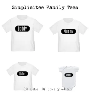 Simplicitee Family Tees