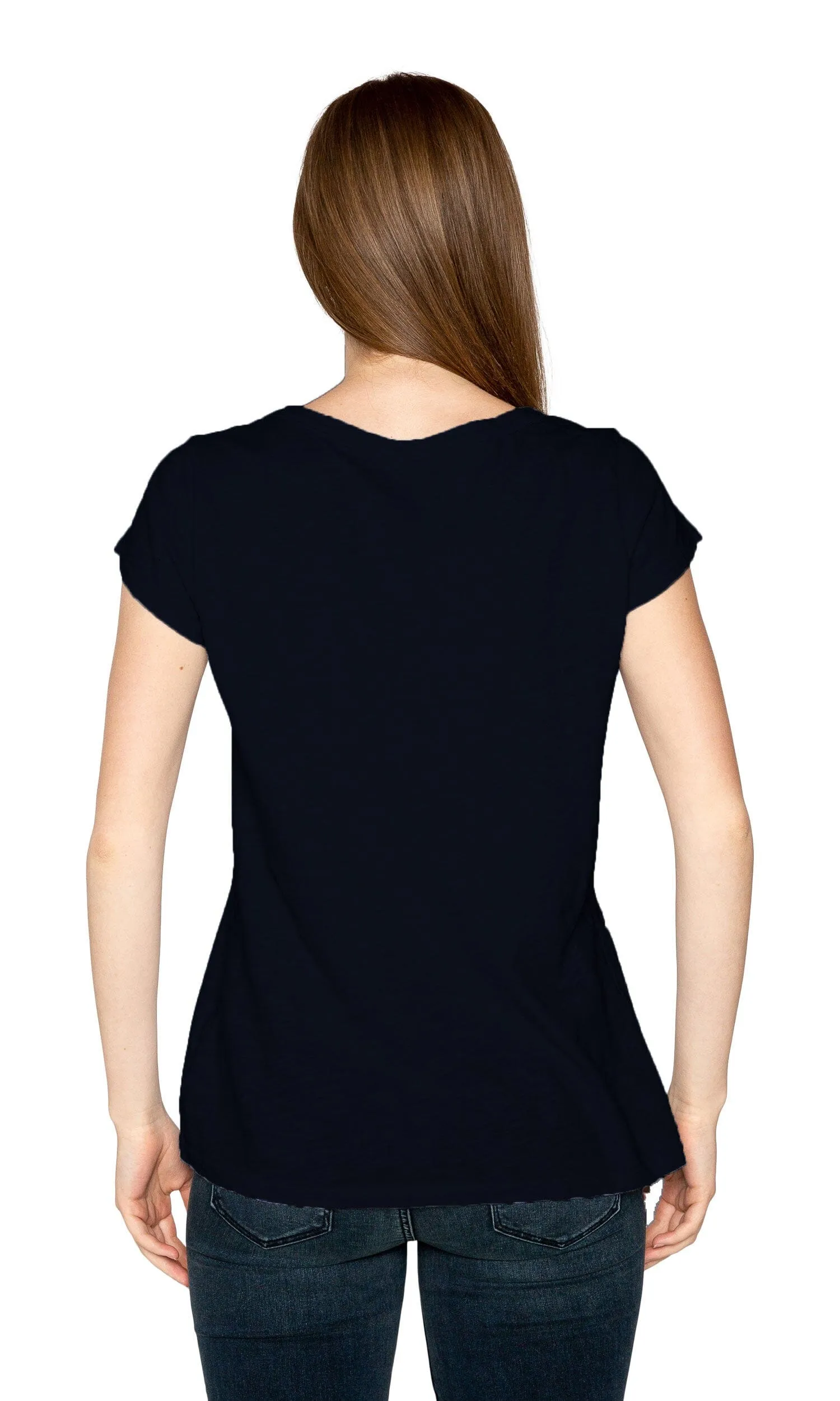 Velvet by Graham & Spencer Kira Original Slub Scoop Neck Tee