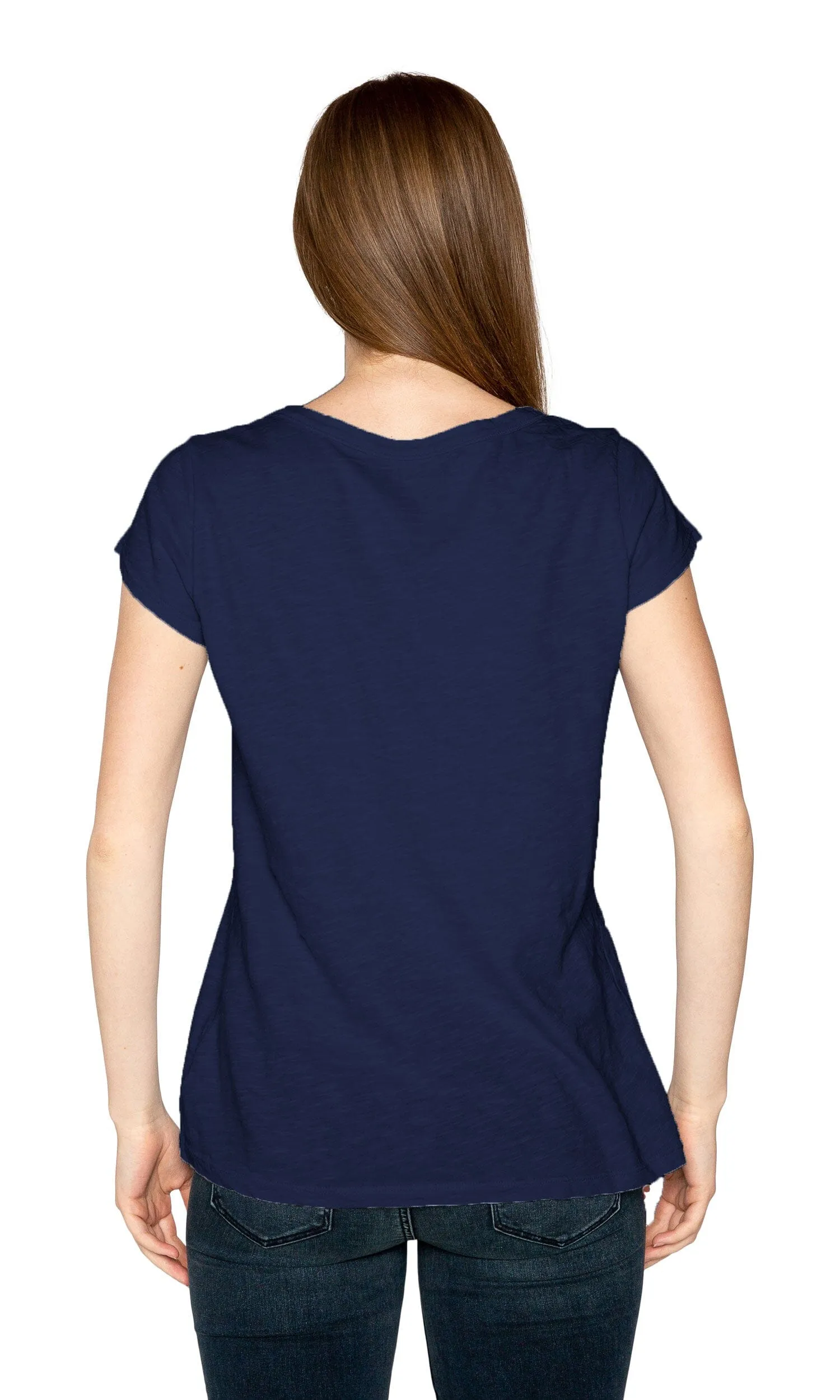 Velvet by Graham & Spencer Kira Original Slub Scoop Neck Tee